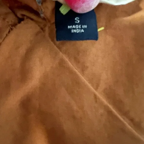 EUC universal thread khaki floral midi length dress - Picture 4 of 6